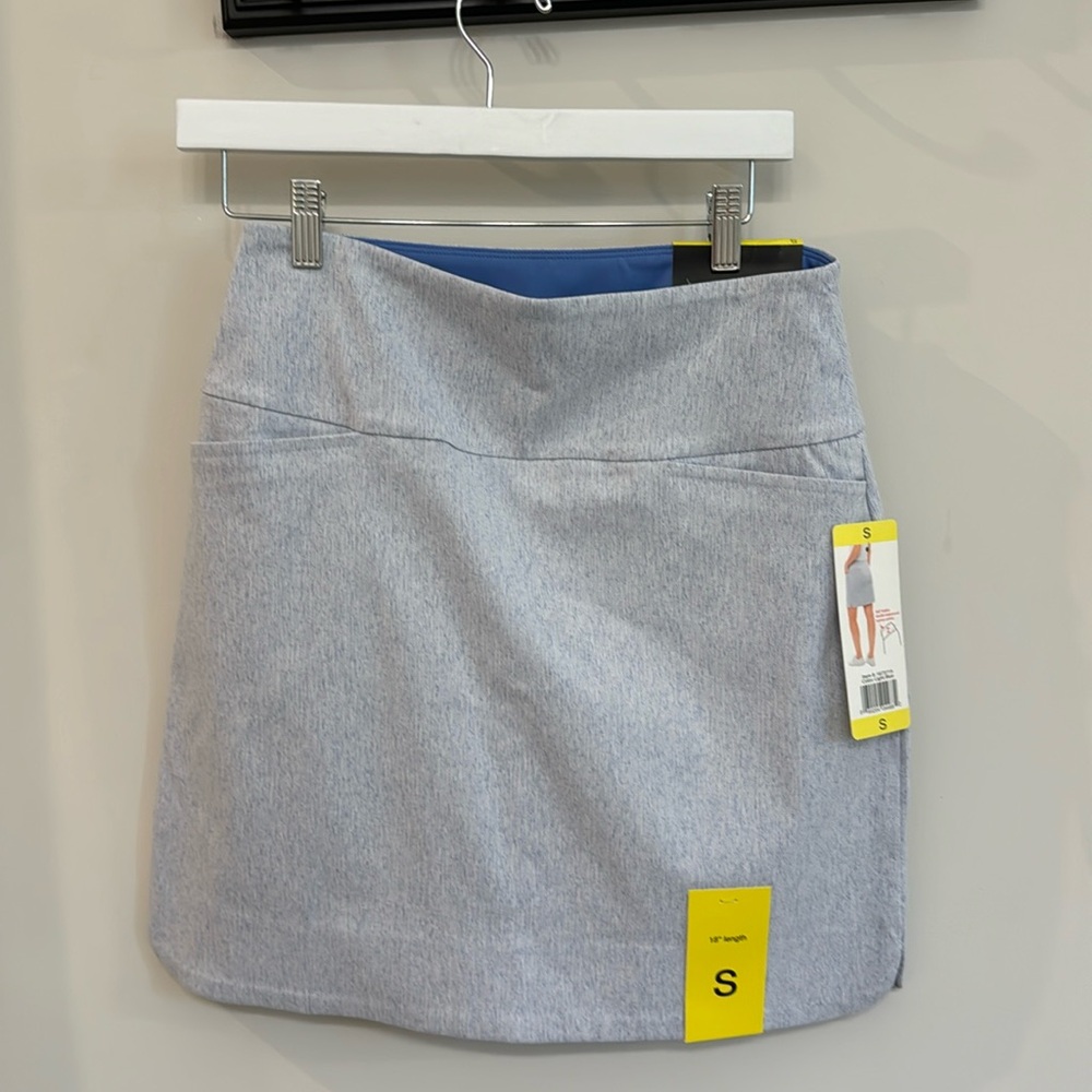 blue and white skirt size small brand S.C. & CO.